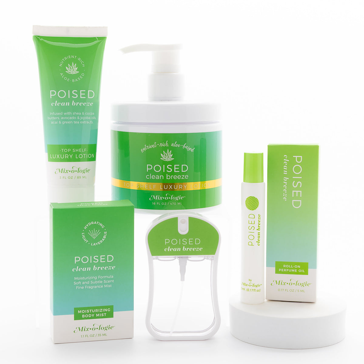 Poised (clean breeze) Scented Products