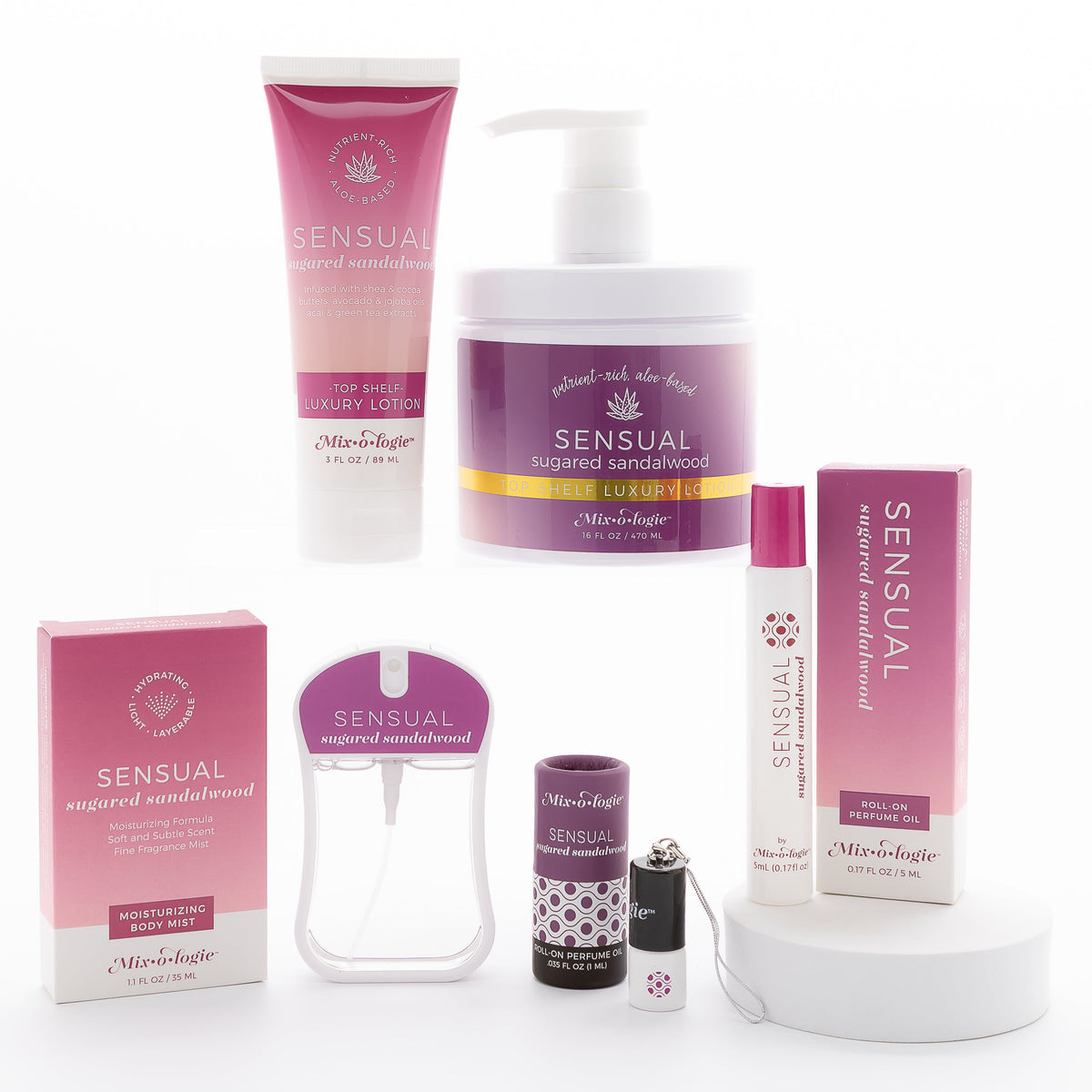 Sensual (sugared sandalwood) Scented Products