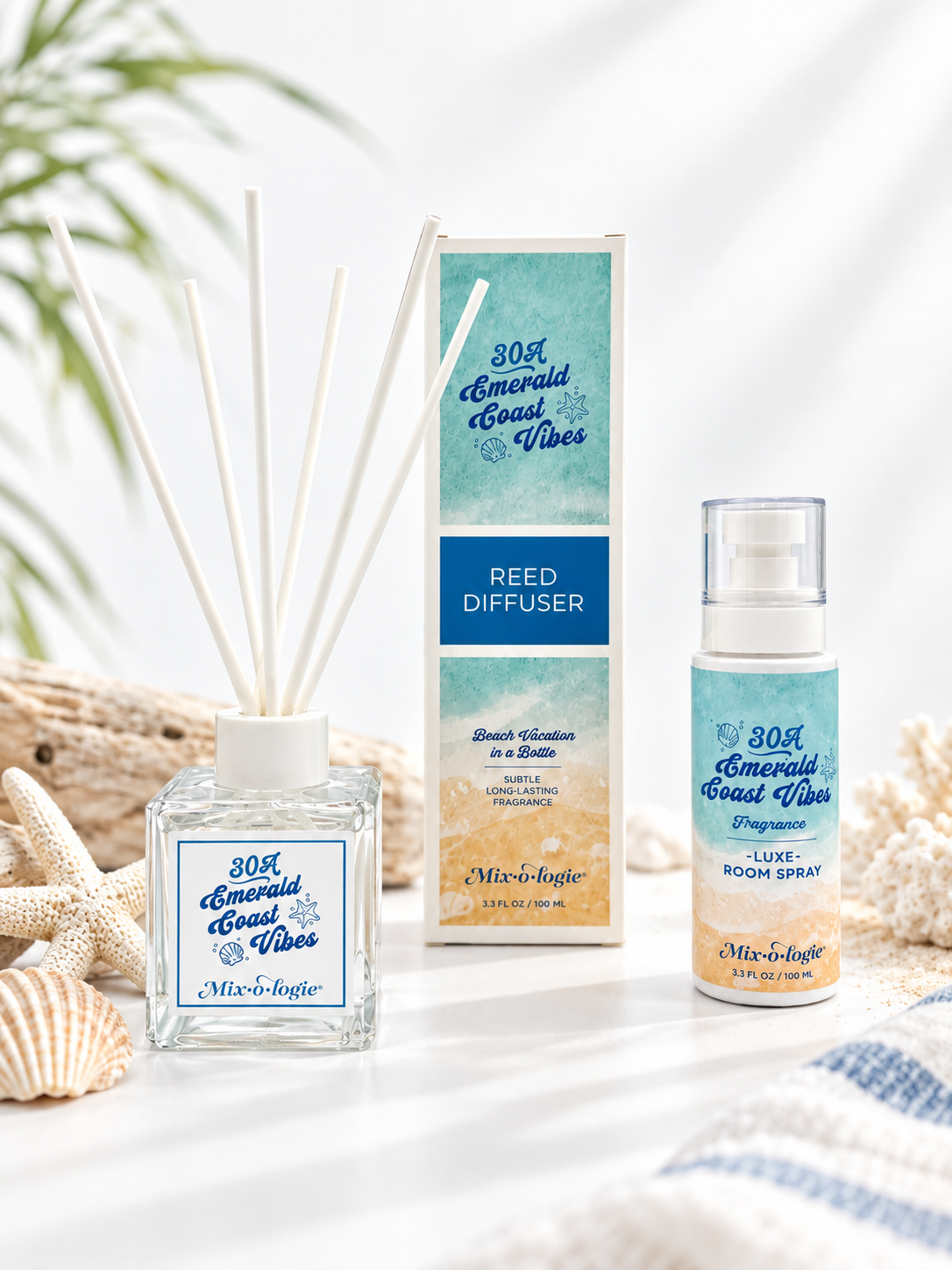 30A Emerald Coast Vibes | Luxe Room Spray - 100 mL
