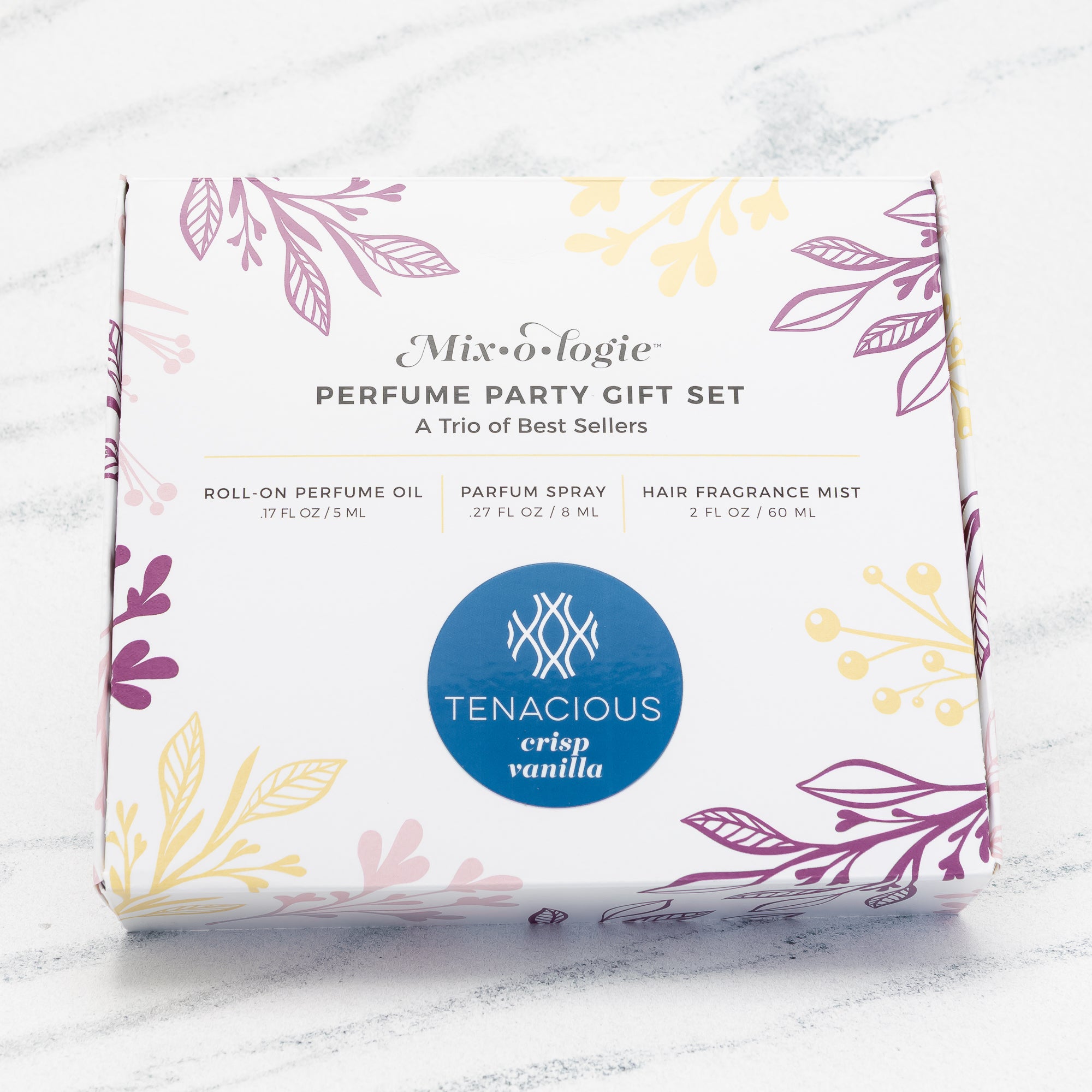 Tenacious (crisp vanilla) | Perfume Party Gift Set