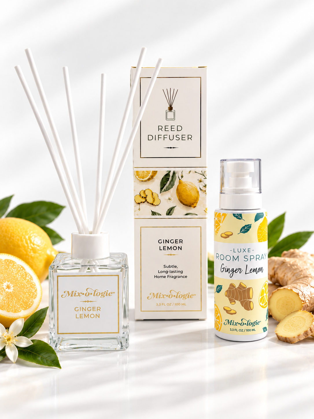 Ginger Lemon | Luxe Room Spray - 100 mL