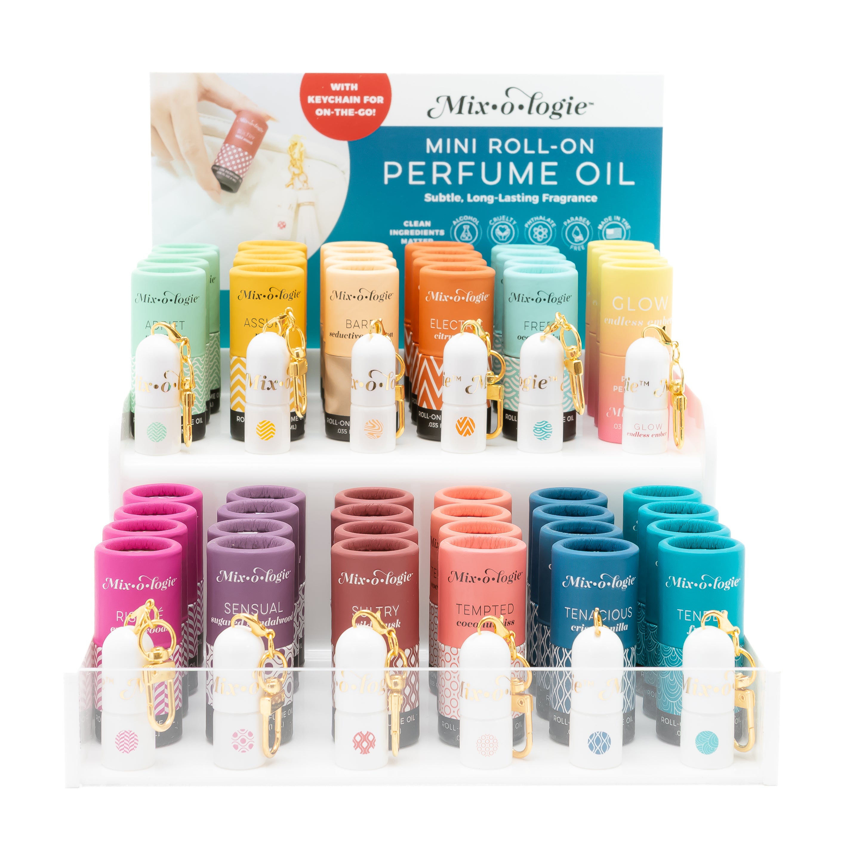perfume  いろいろグッズ Keychain Mini Rollerball Perfume Pre-Pack – Mixologie Wholesale