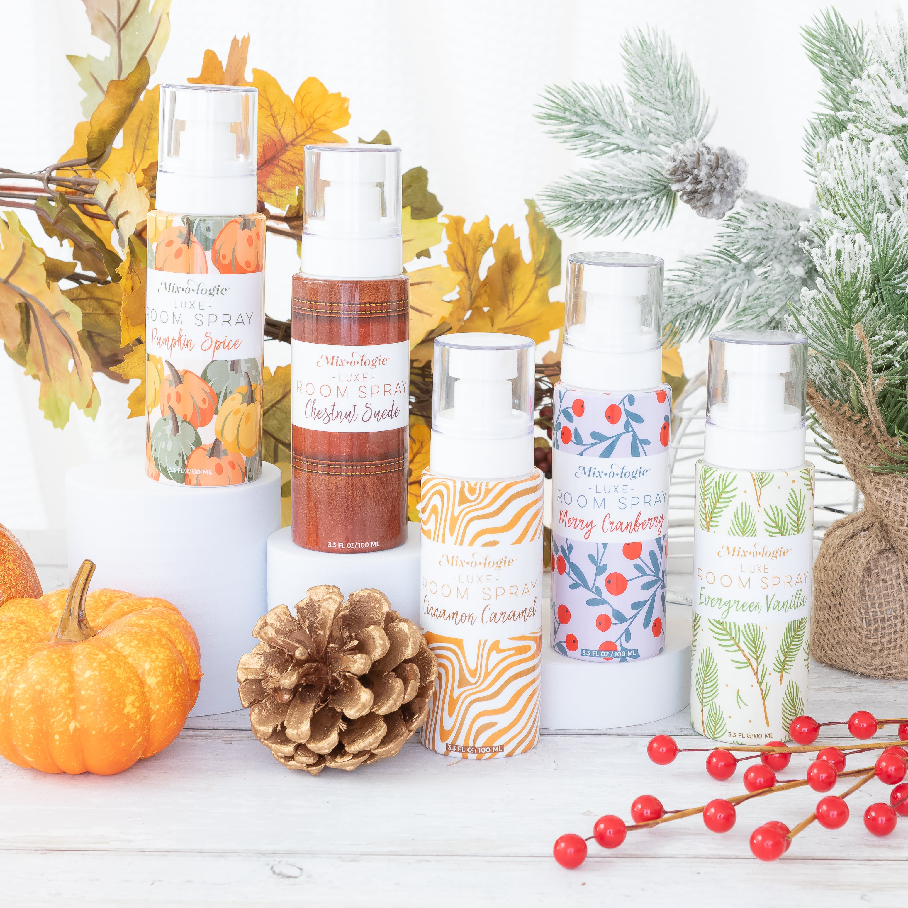 Pumpkin Spice | Luxe Room Spray (Seasonal Scent) (100 mL)