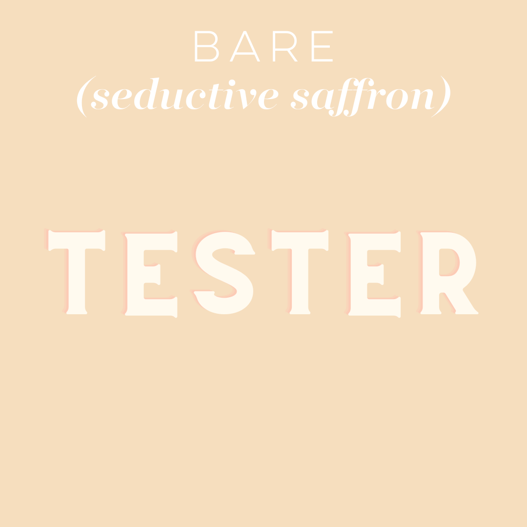 Tester - Bare (seductive saffron): Choose Item/Size