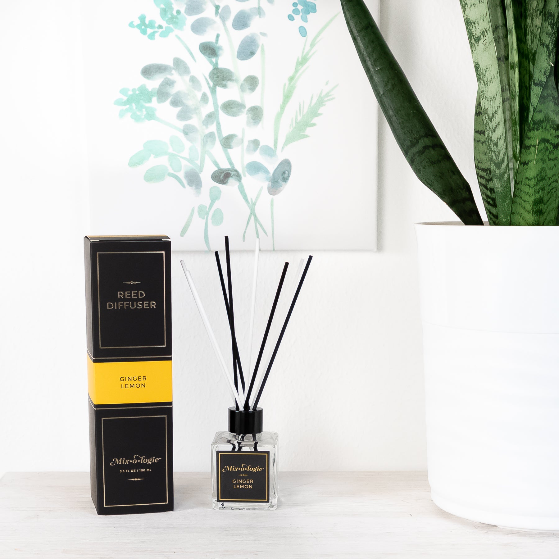 Tester - Reed Diffuser - Ginger Lemon