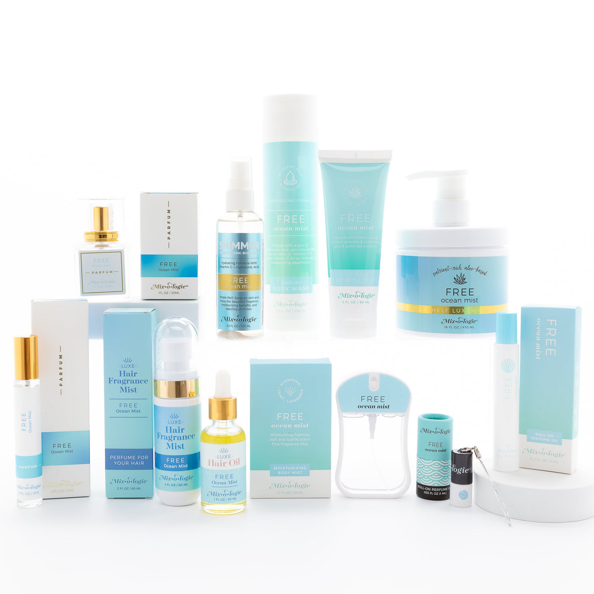 Free (ocean mist) Scented Products