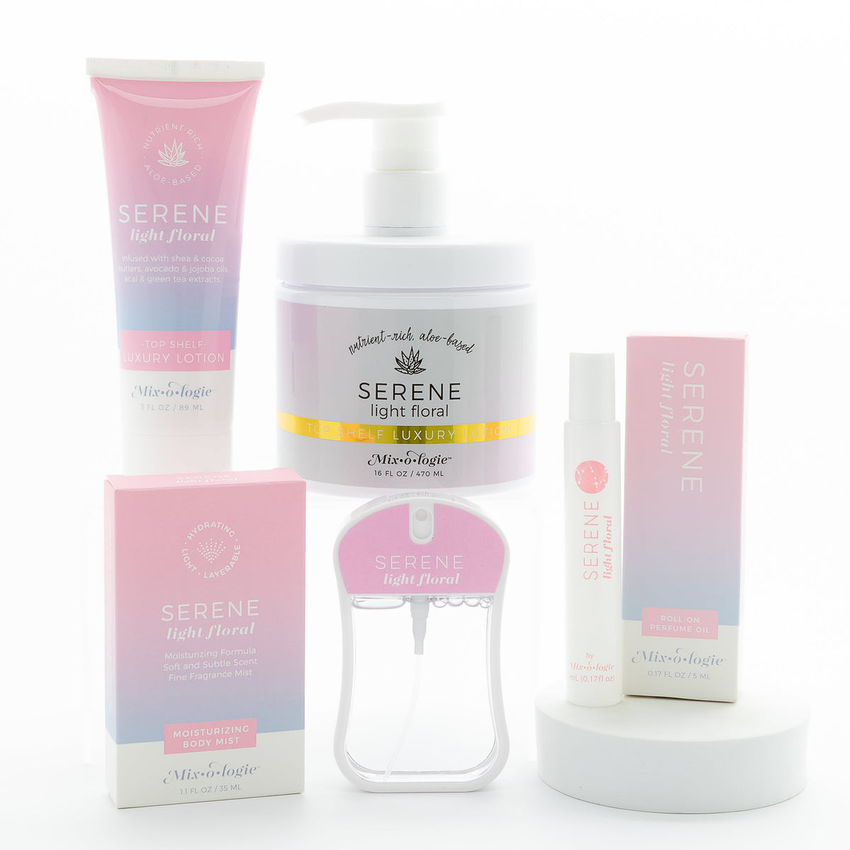 Serene (light floral) Scented Products