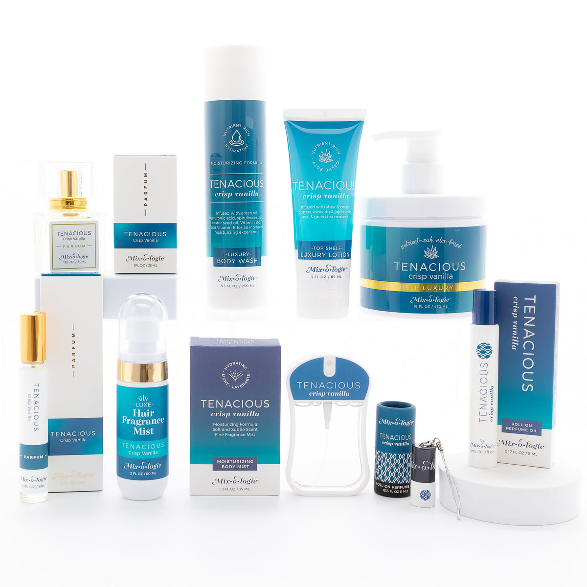 Tenacious (crisp vanilla) Scented Products