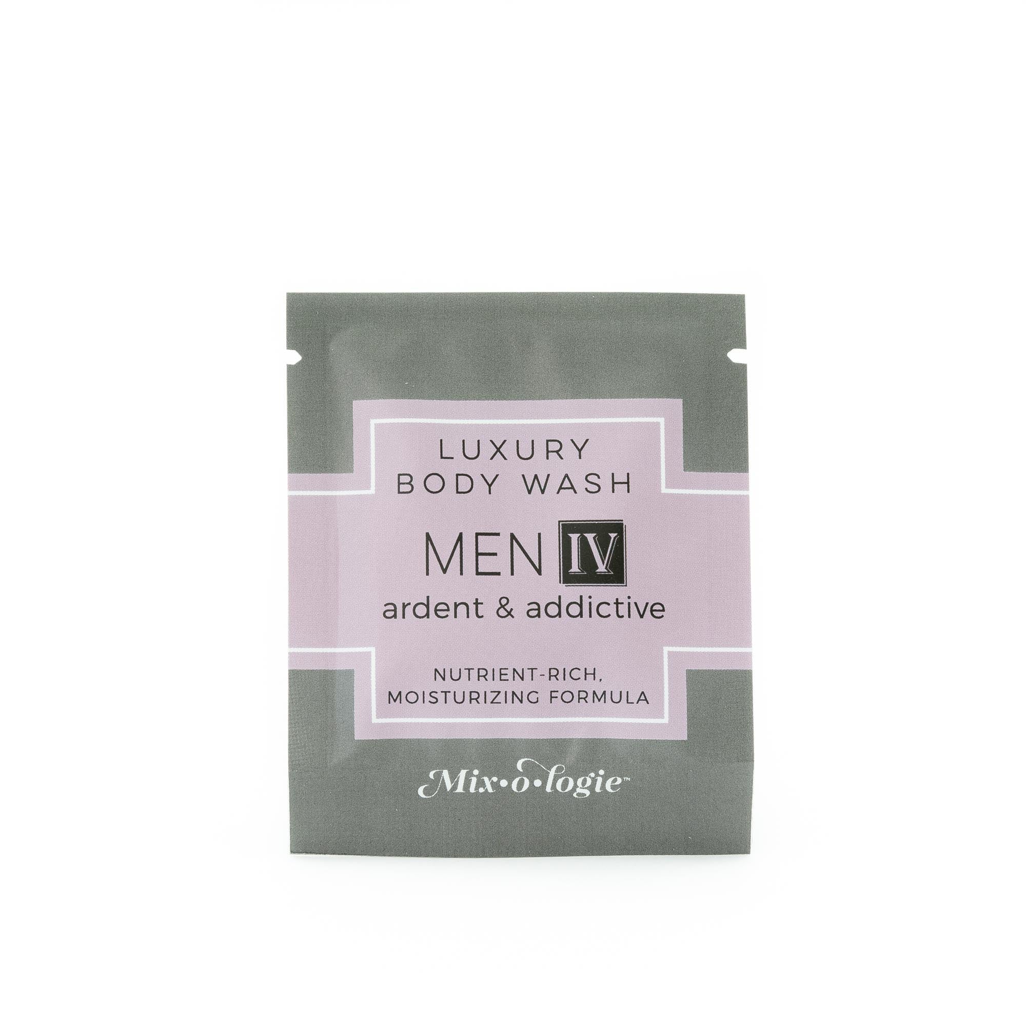 Men's Body Wash Sample Pack of 100