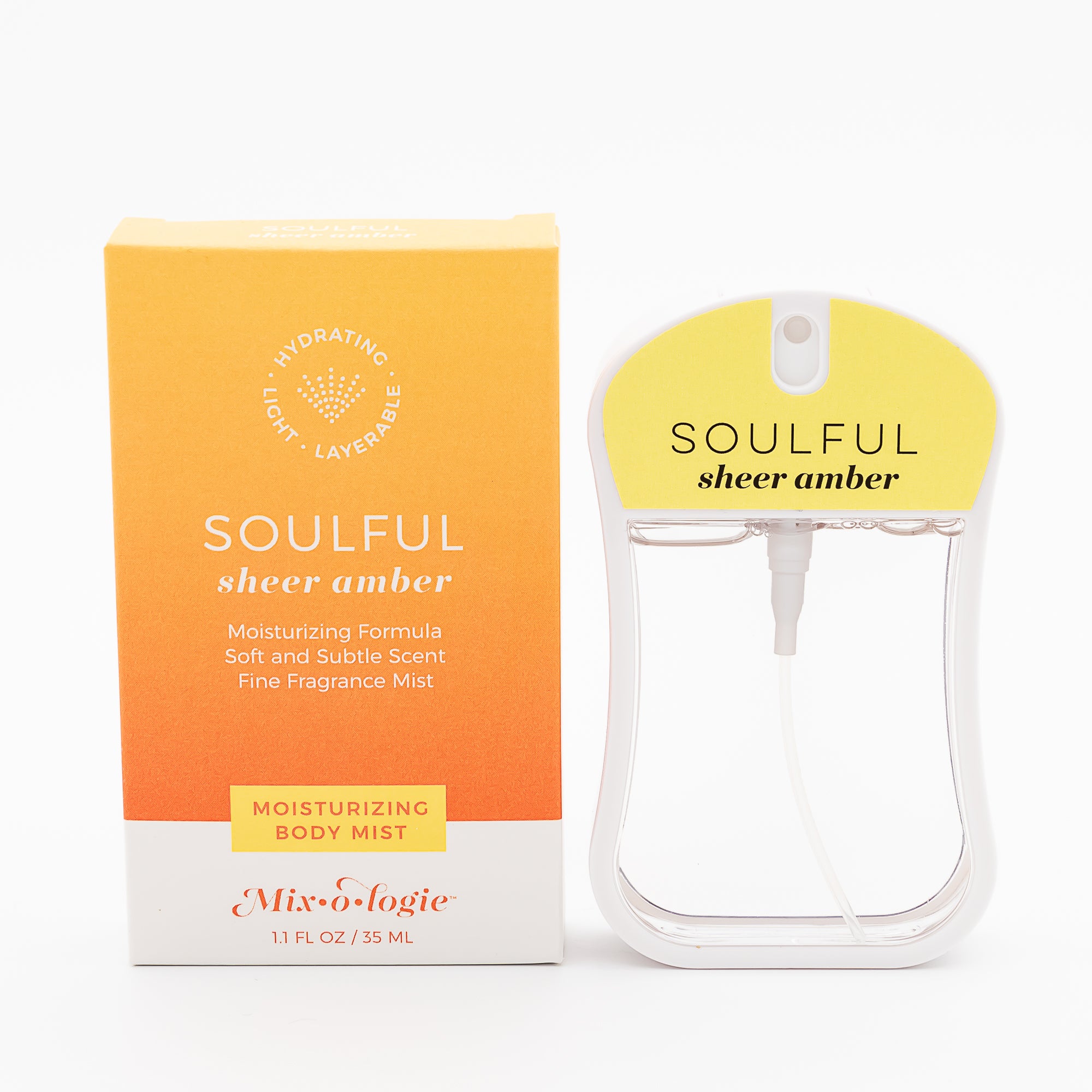 Soulful (sheer amber) Moisturizing Body Mist