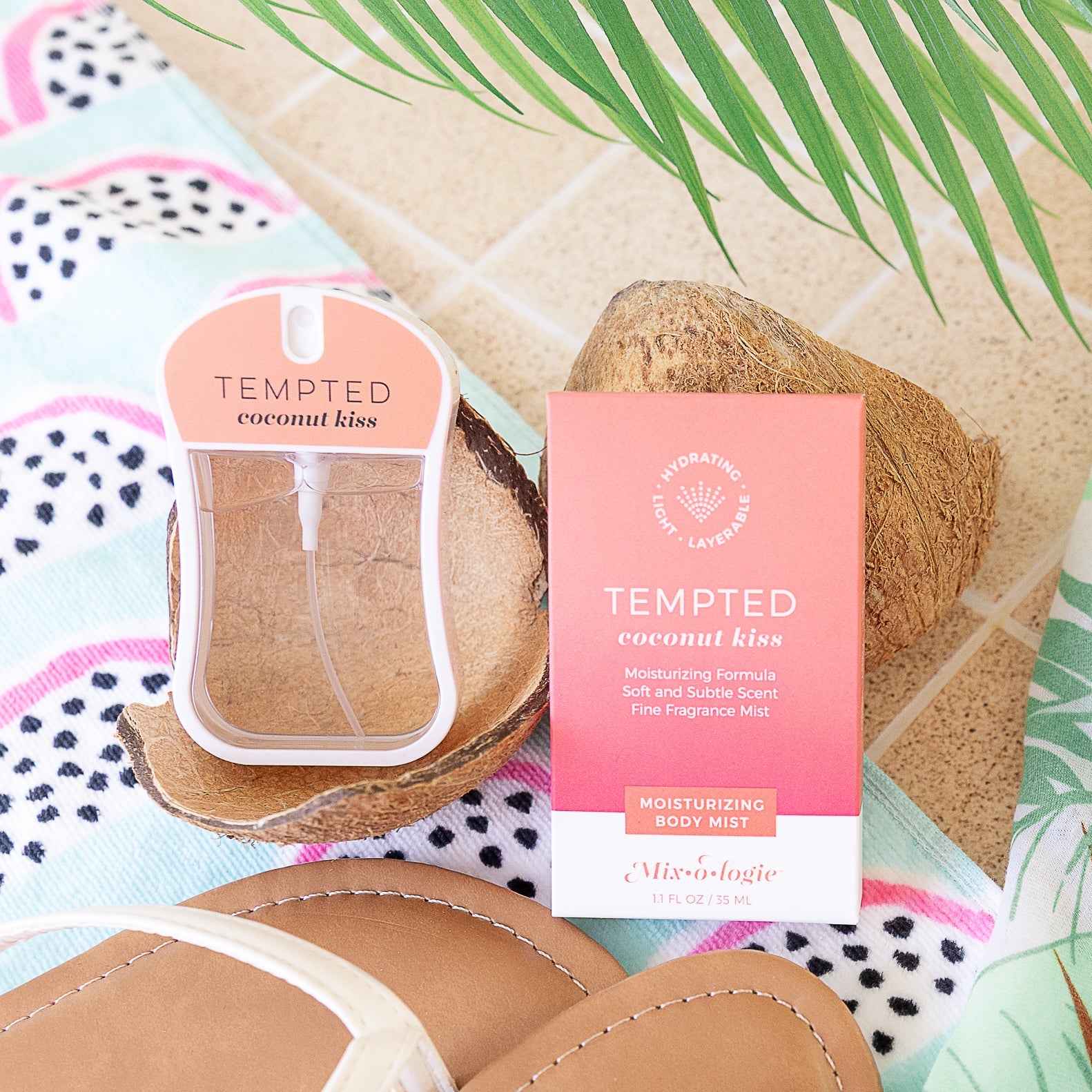 Tempted (coconut kiss) | Moisturizing Body Mist (35 mL)