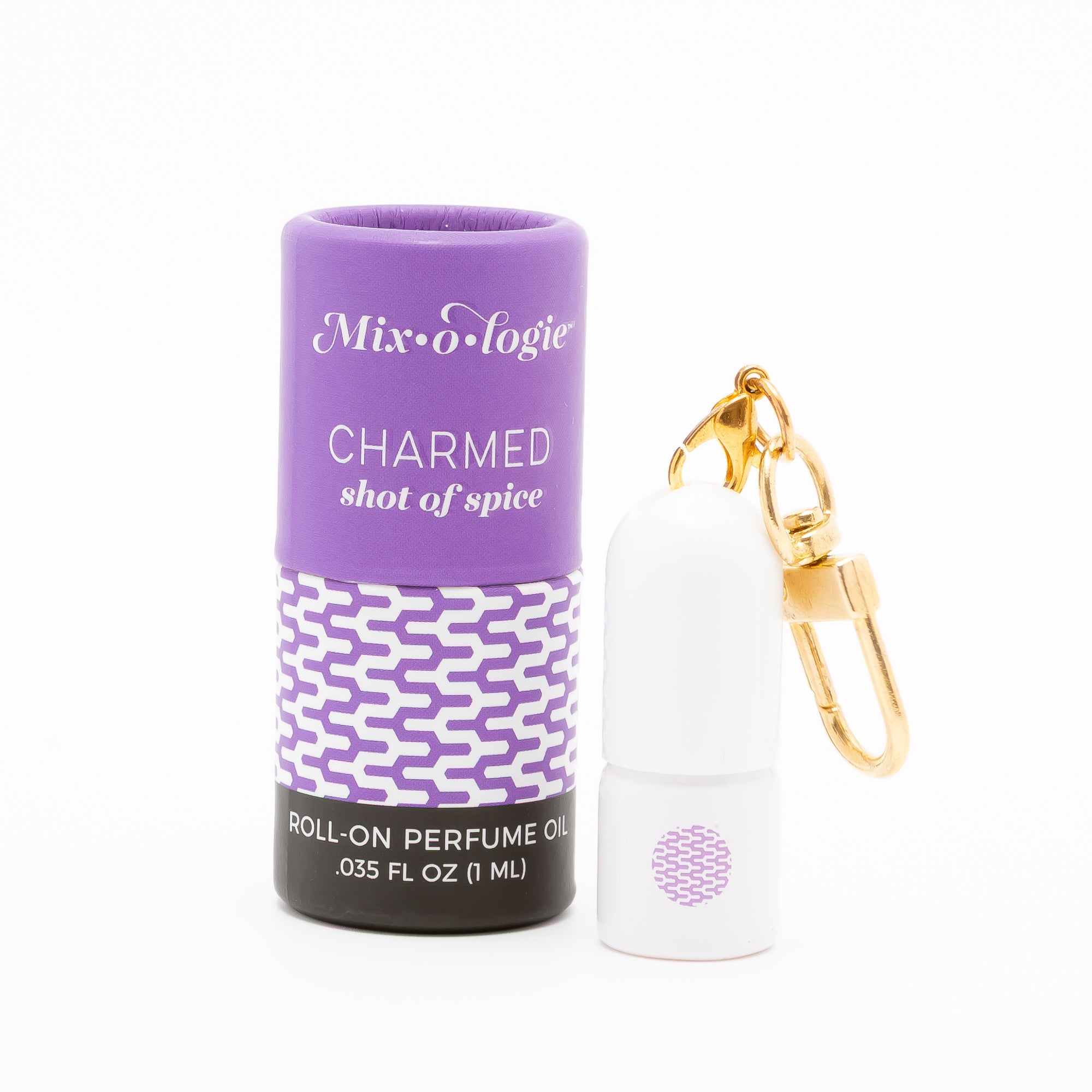 Charmed (shot of spice) | Keychain Mini Roll-On Perfume (1 mL