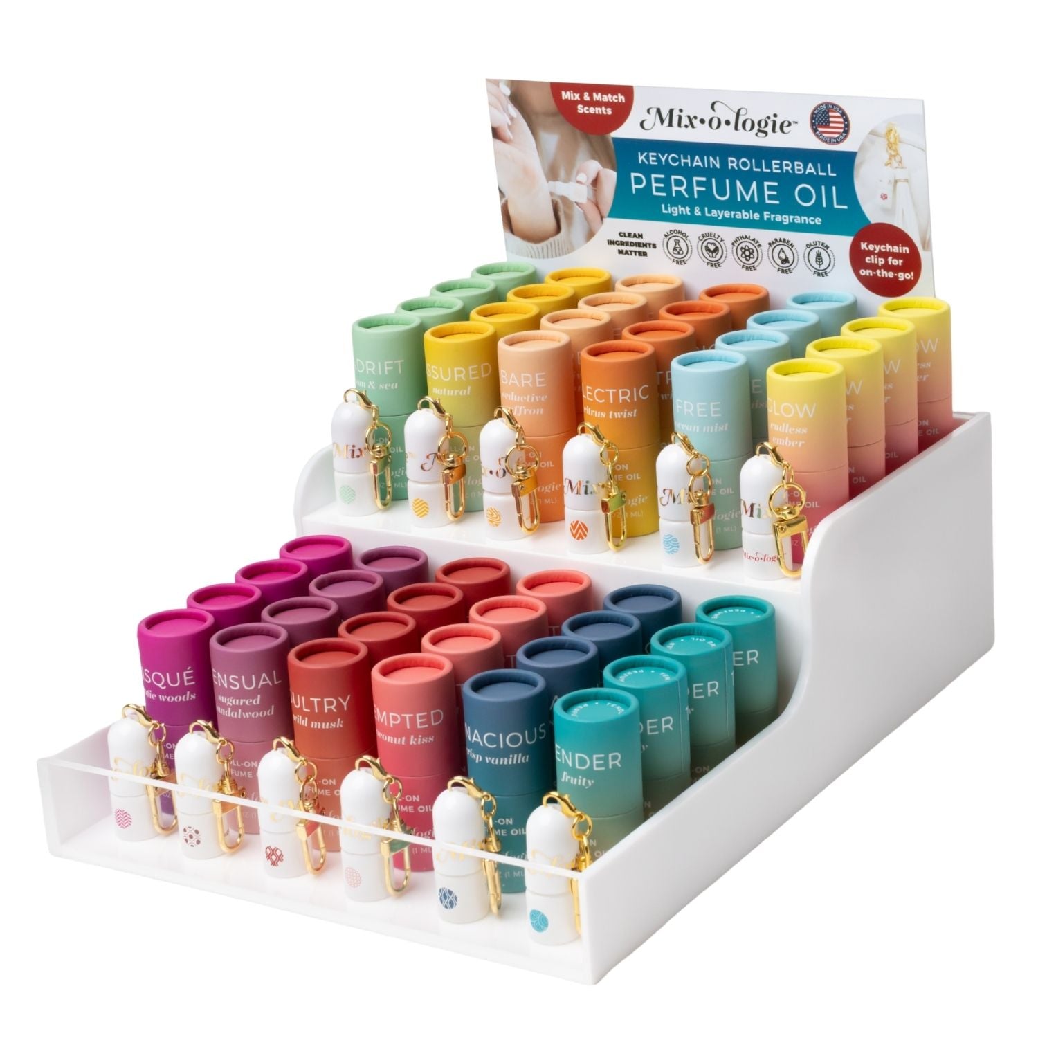 Keychain Mini Rollerball Perfume Pre-Pack
