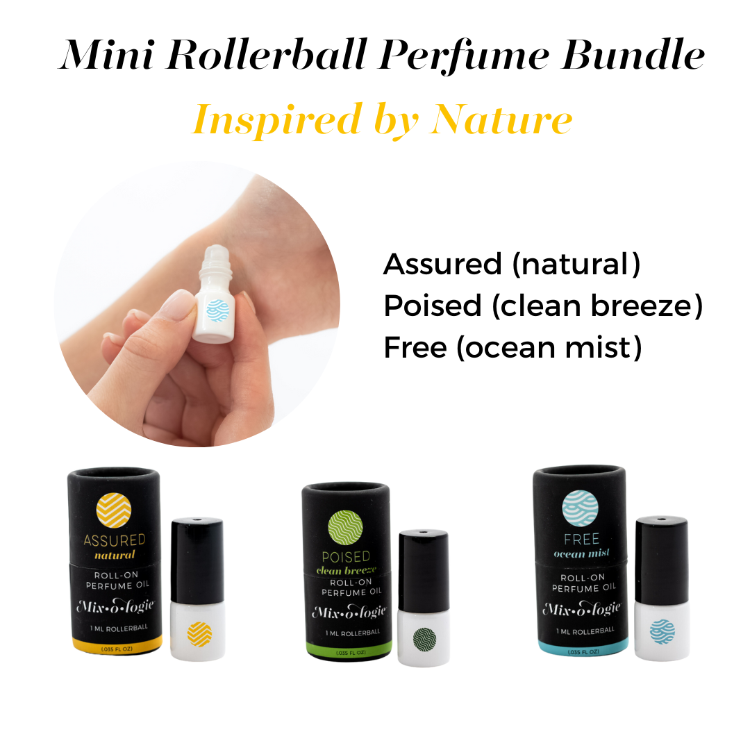 Special Black Friday Offer  Set of 3 Mini Rollerball Perfumes