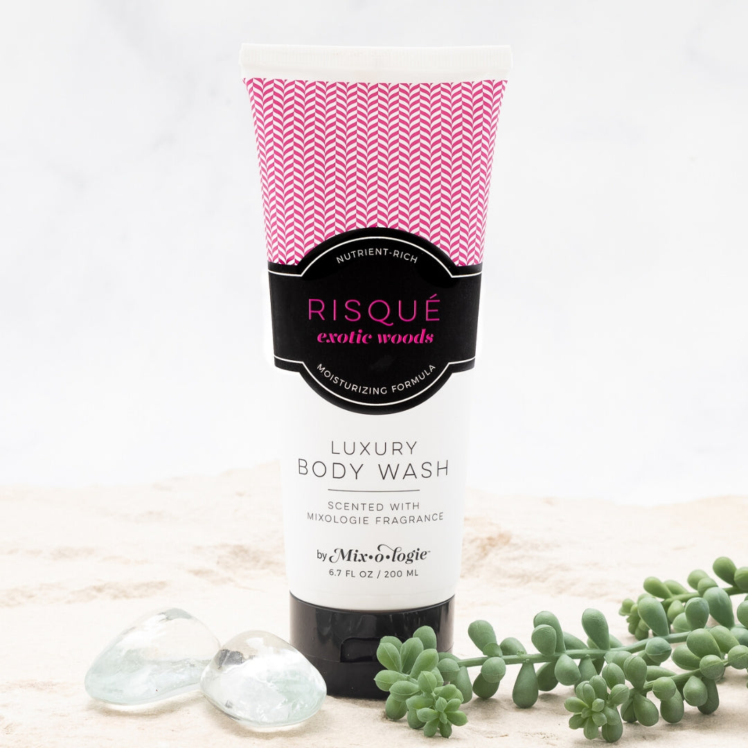 Luxury Body Wash & Shower Gel - Risque (exotic woods) scent
