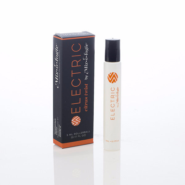 Electric (Citrus Twist) - Blendable Fragrance Rollerball Scent in 5 mL Glass bottle. 