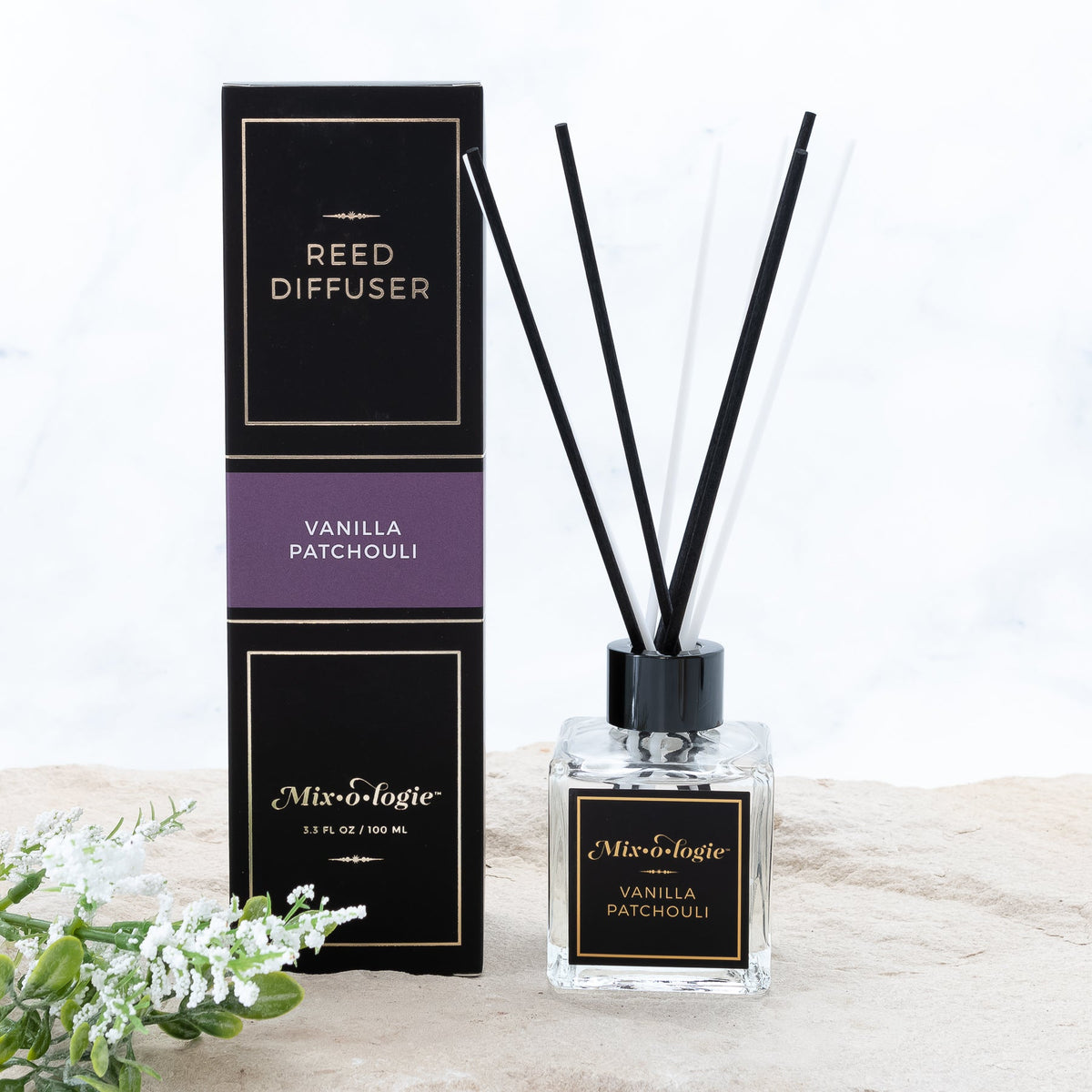 Tester - Reed Diffuser - Vanilla Patchouli – Mixologie Wholesale